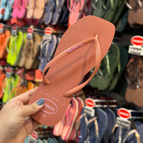 Havaianas Slim Square Logo Pop Up