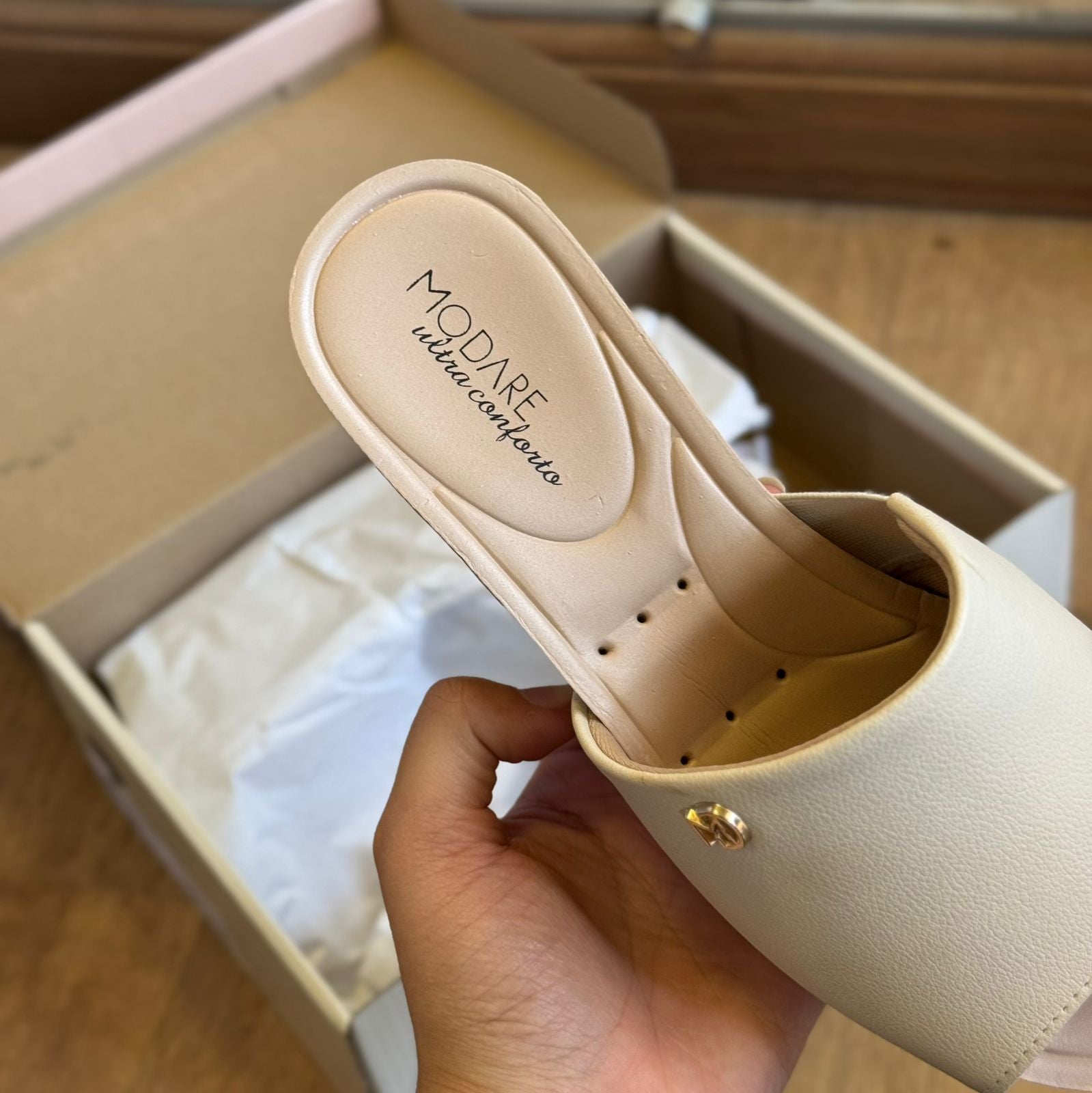 Tamanco Modare Mdf Moderno 7137.123