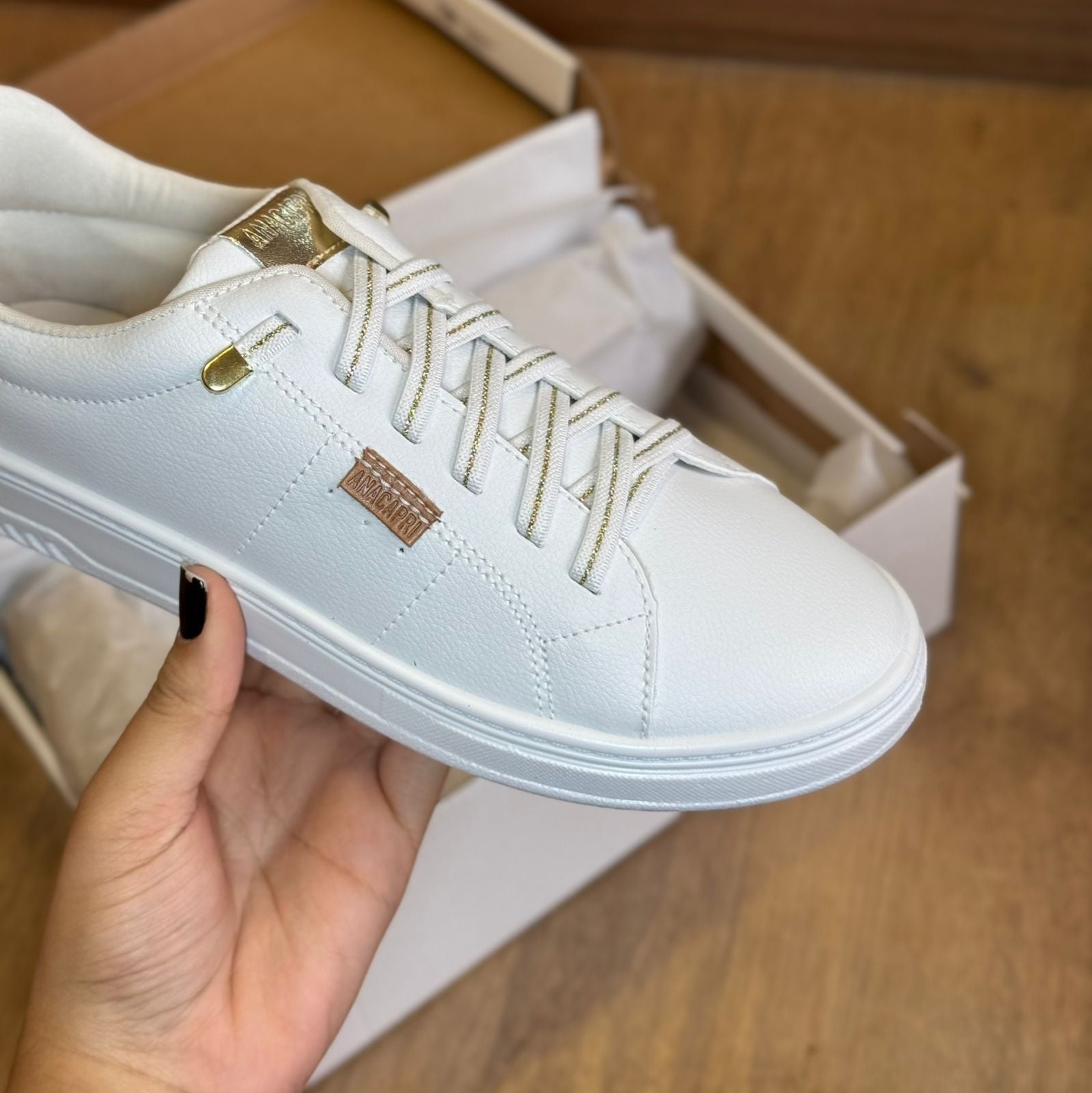 Tênis Ana Capri Basico Calce Fácil C307040002