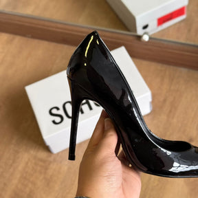 Scarpin Schutz Salto Fino Verniz S020910001