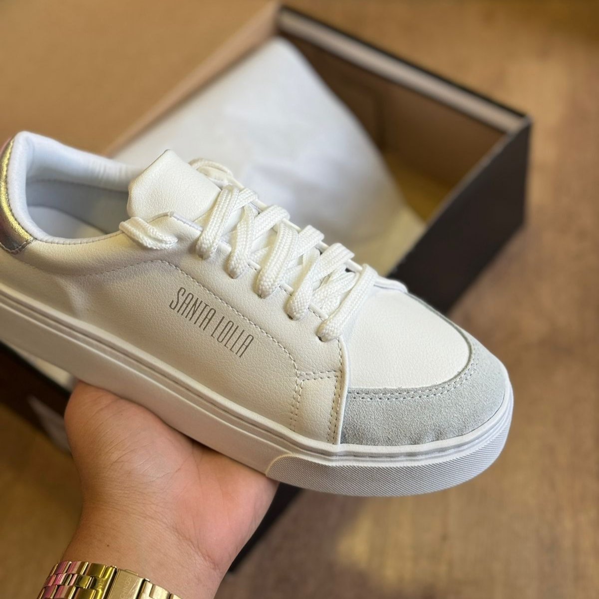 Tênis Santa Lolla Camurça 01AC.4194