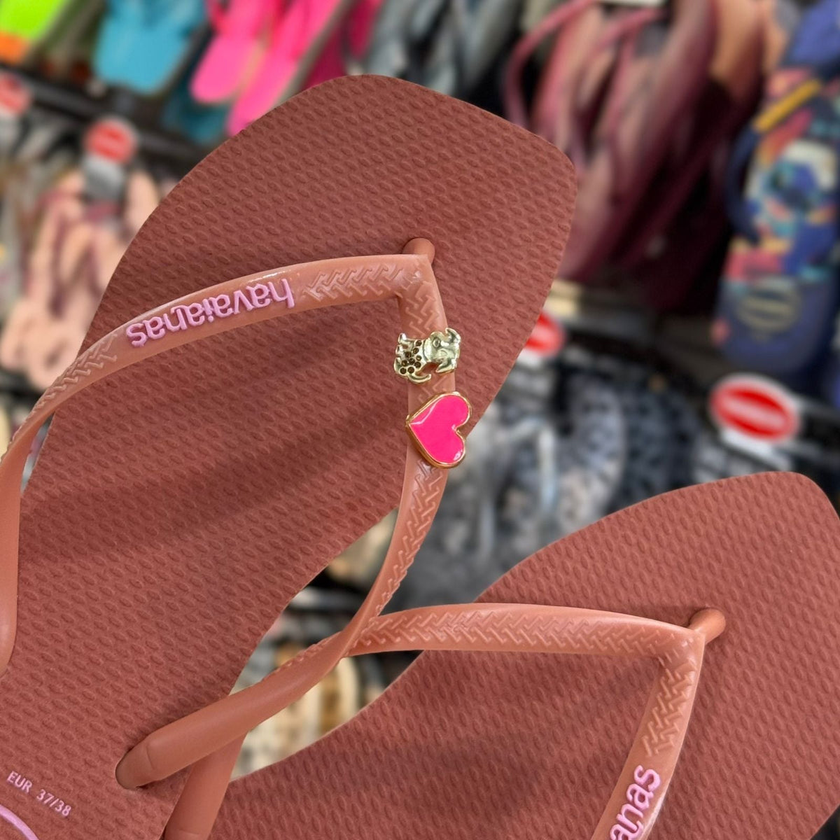 Havaianas Slim Square Logo Pop Up + Pin Mãe de Pet