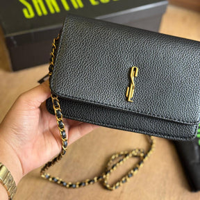 Bolsa Santa Lolla Carteira Pequena Alça Correntada 0470.5119.037B