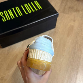 Tênis Santa Lolla Camurça Recortes 056D.4C9C.035A