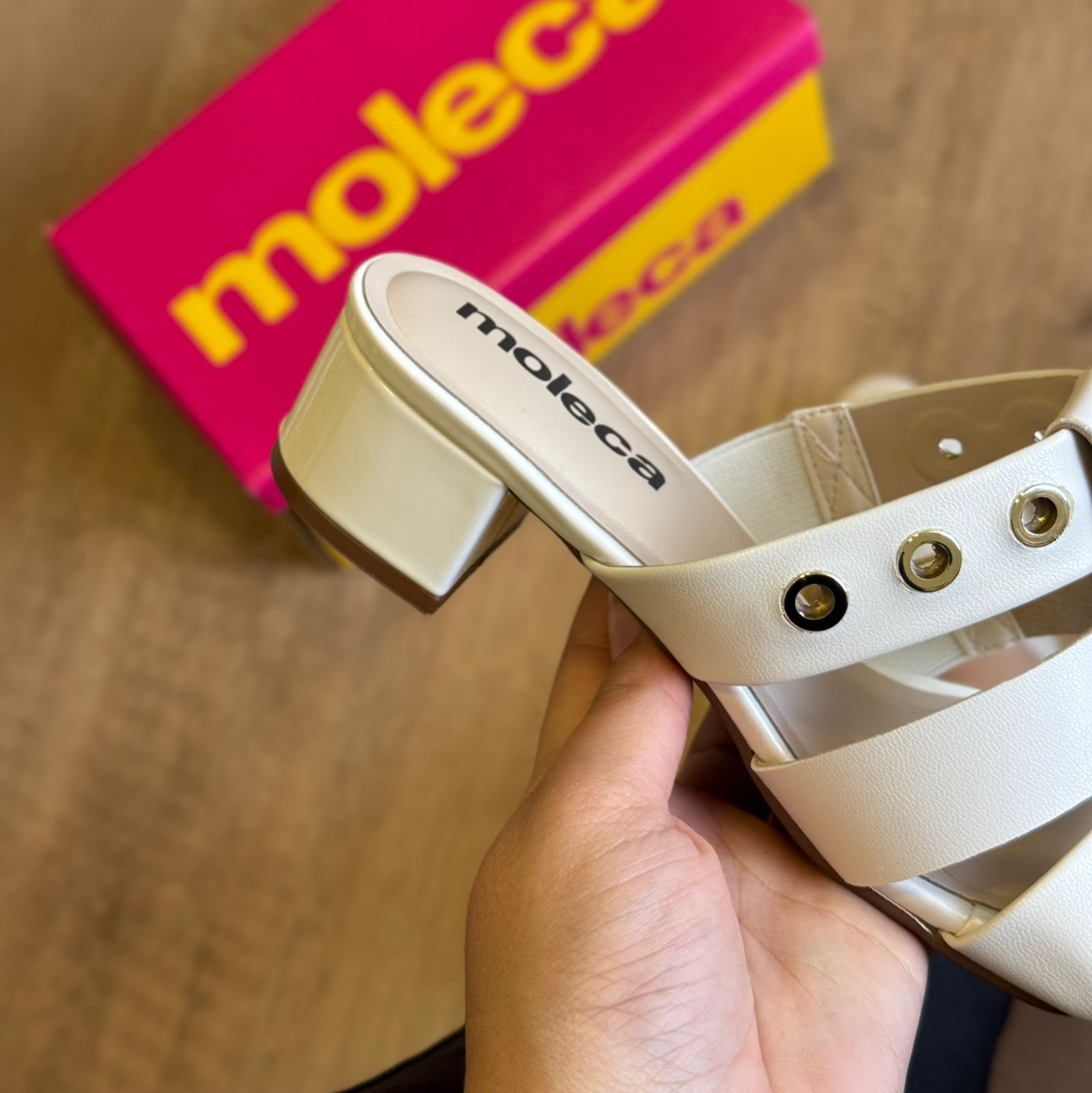 Sandália Moleca Salto Bloco 5259.879