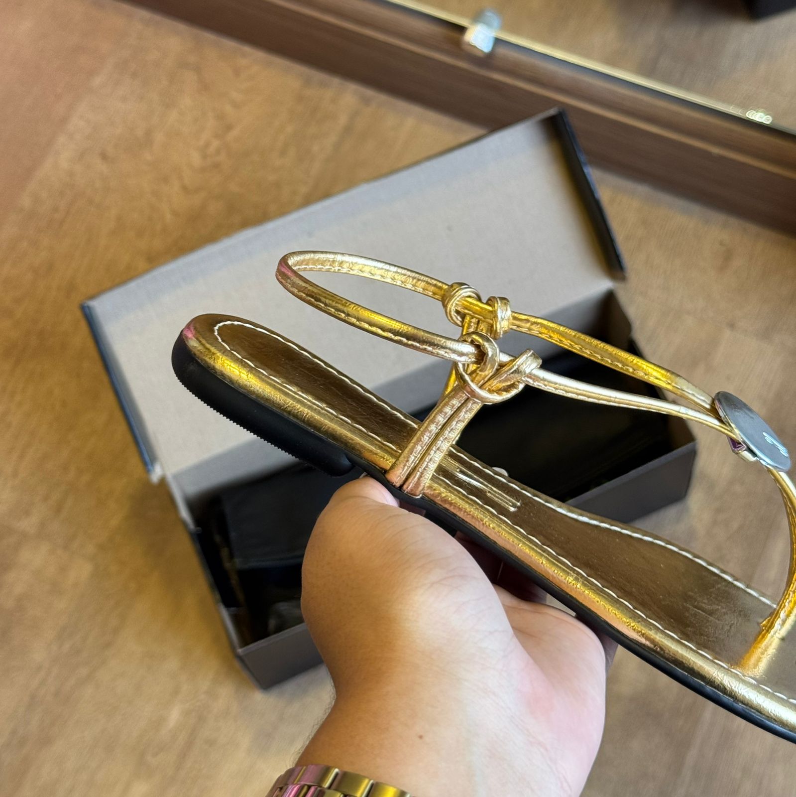 Sandália Santa Lolla Espelho Redondo 01F7.29D1.0A14