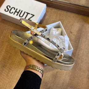 Sandália Schutz Brilho S207330155