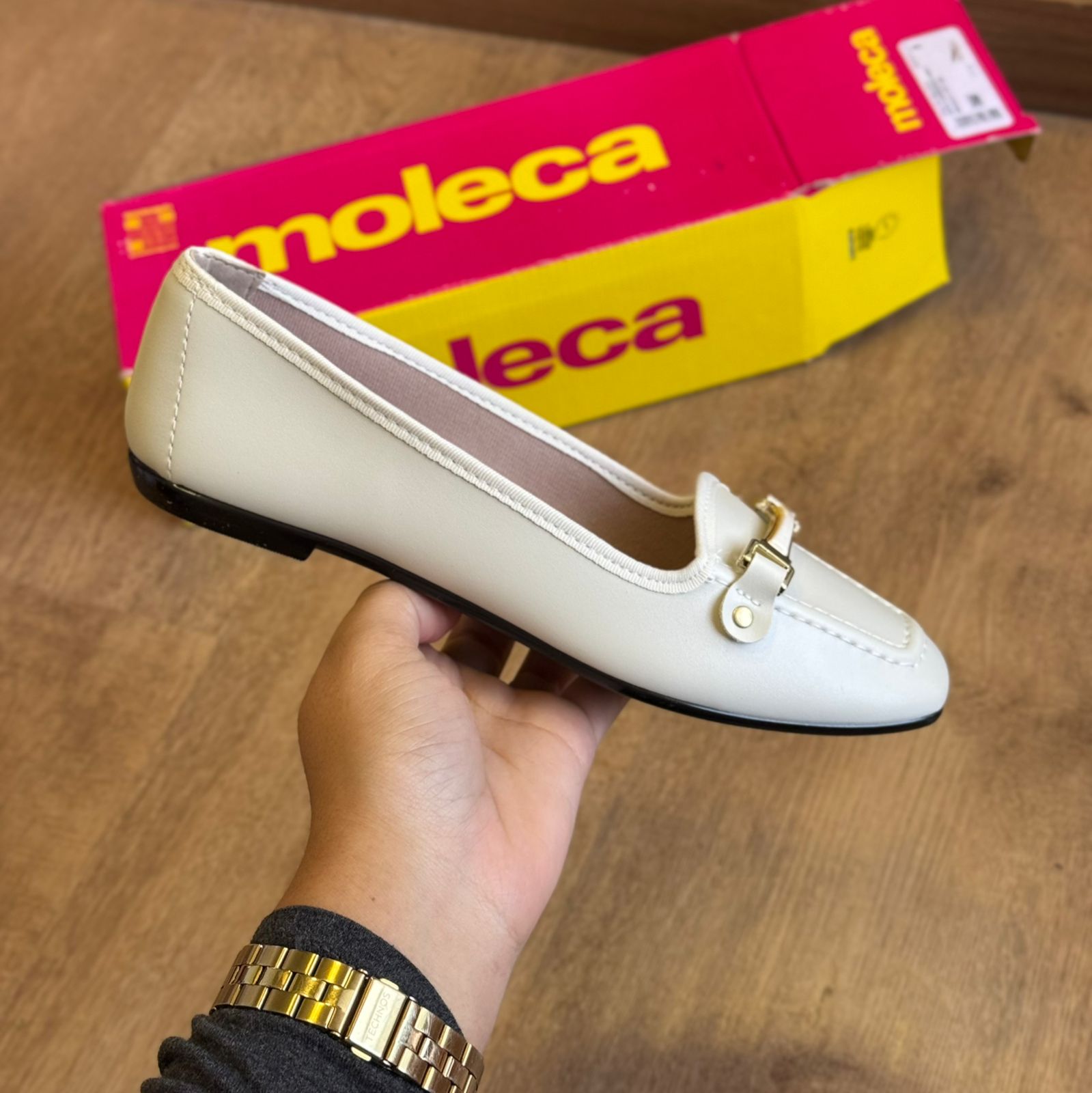 Sapatilha Moleca Casual Fivela 5729.127