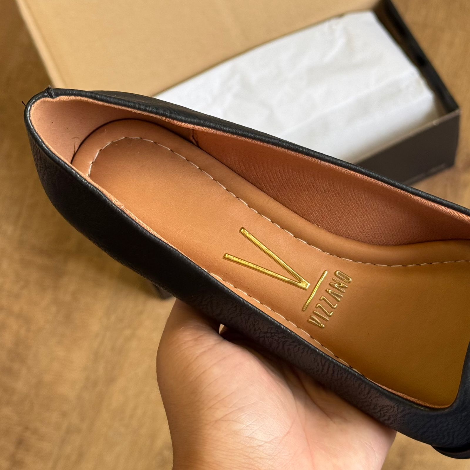 Sapatilha Vizzano Detalhe V Dourado 1206.1004