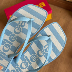 Chinelo de Dedo Moleca Listras 5552.300