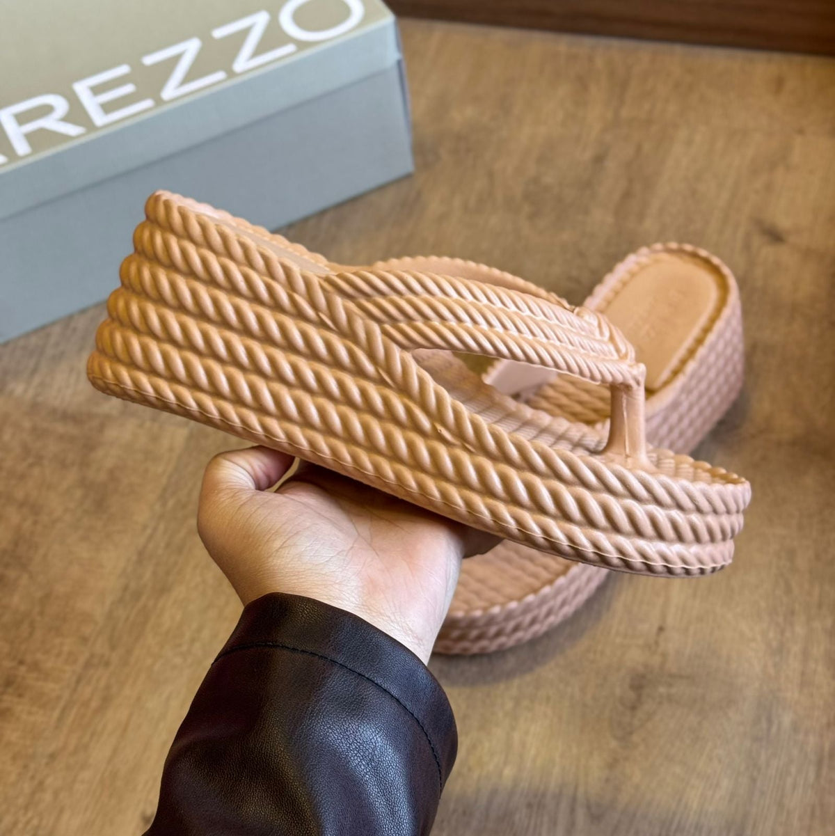 Tamanco Arezzo Plataforma Marrocos Sun Z191430001