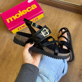 Sandália Moleca com Ajuste Tratorada 5500.113