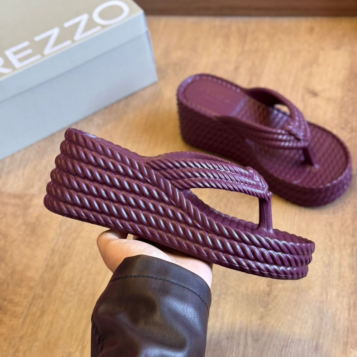 Tamanco Arezzo Plataforma Marrocos Sun Z191430001