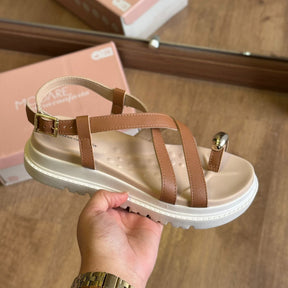 Sandália Modare Detalhe Dourado no Dedo 7200.107