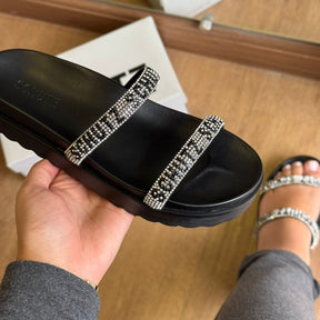 Sandália Schutz Papete Brilho S207330064