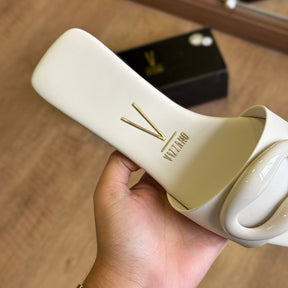 Sandália Rasteira Vizzano Detalhe Circular 6553.101