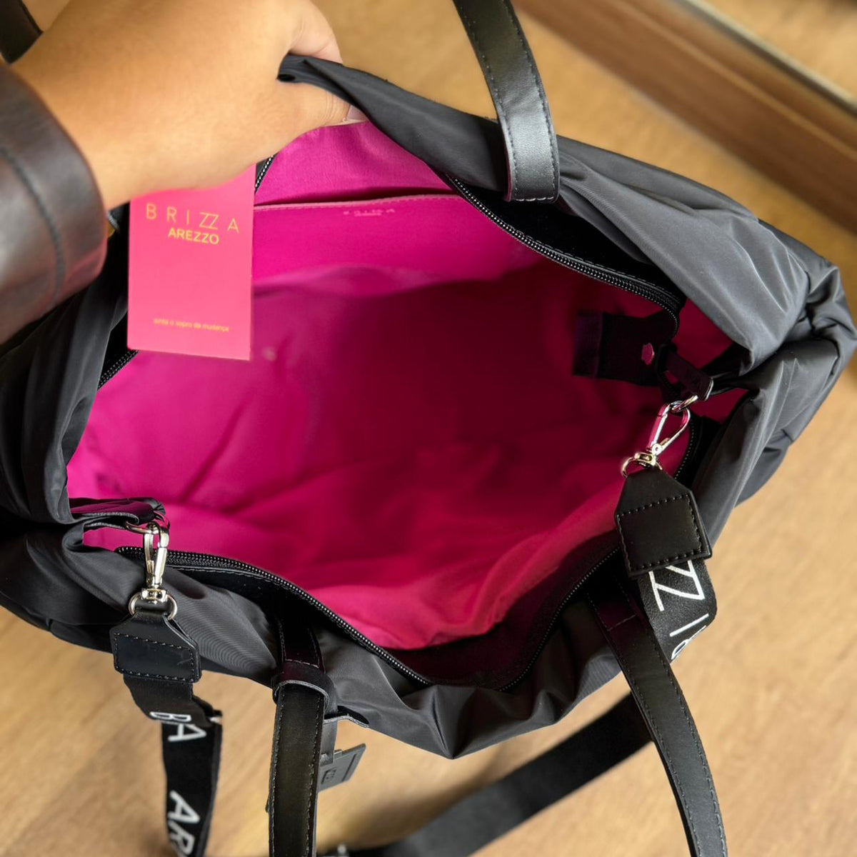 Bolsa Arezzo Shopping Nylon Gigi Grande Z195040023