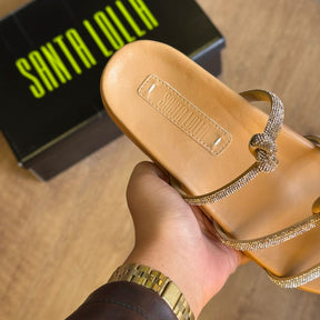 Sandália Santa Lolla Triplo Nó Prateado 089A.5267.0300