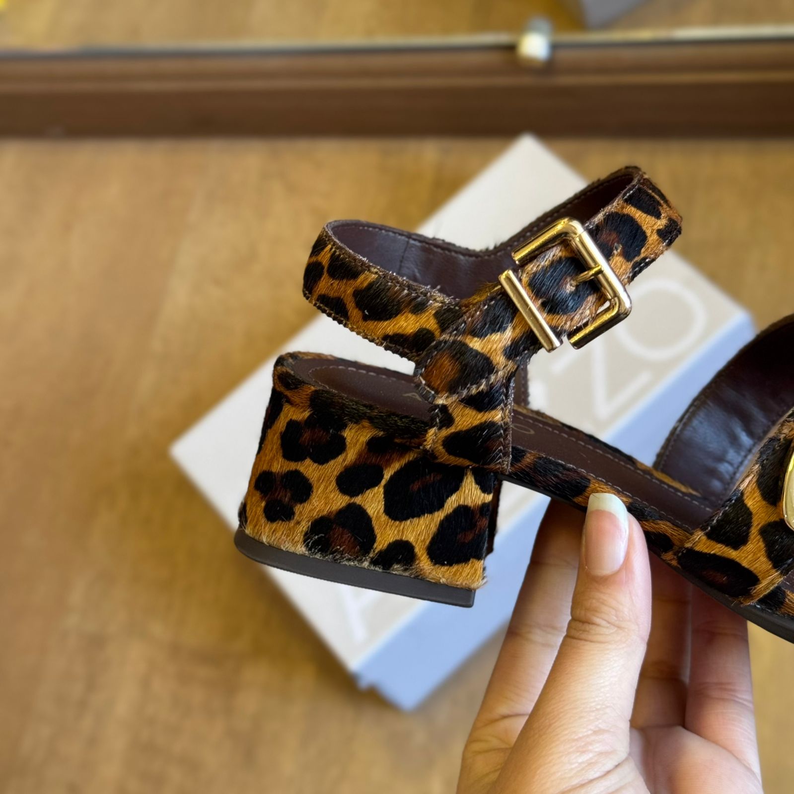 Salto Arezzo Pele de Onça A136660013