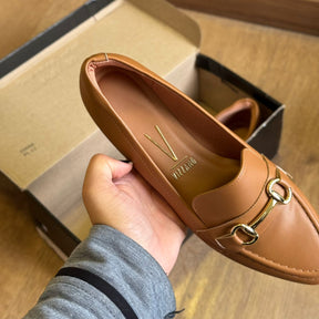 Mocassim Vizzano Detalhe Dourado Lisa 1351.106
