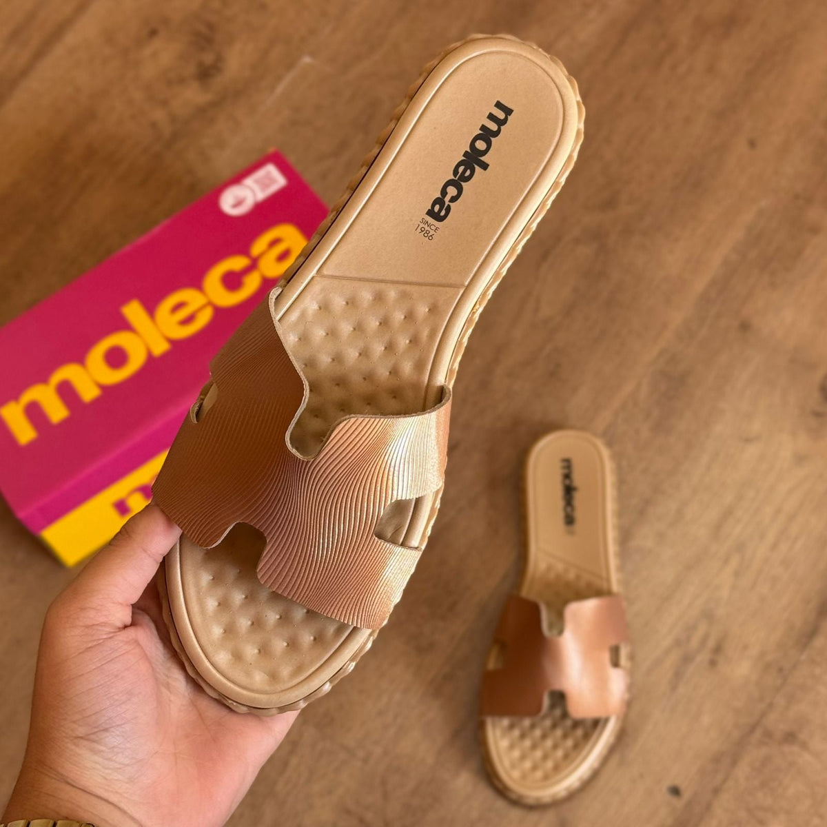 Rasteira Moleca Impressão Digital 5452.253