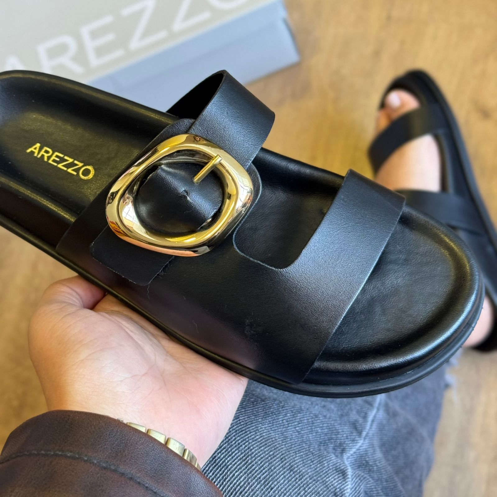 Sandália Arezzo Rio de Ouro A135550069