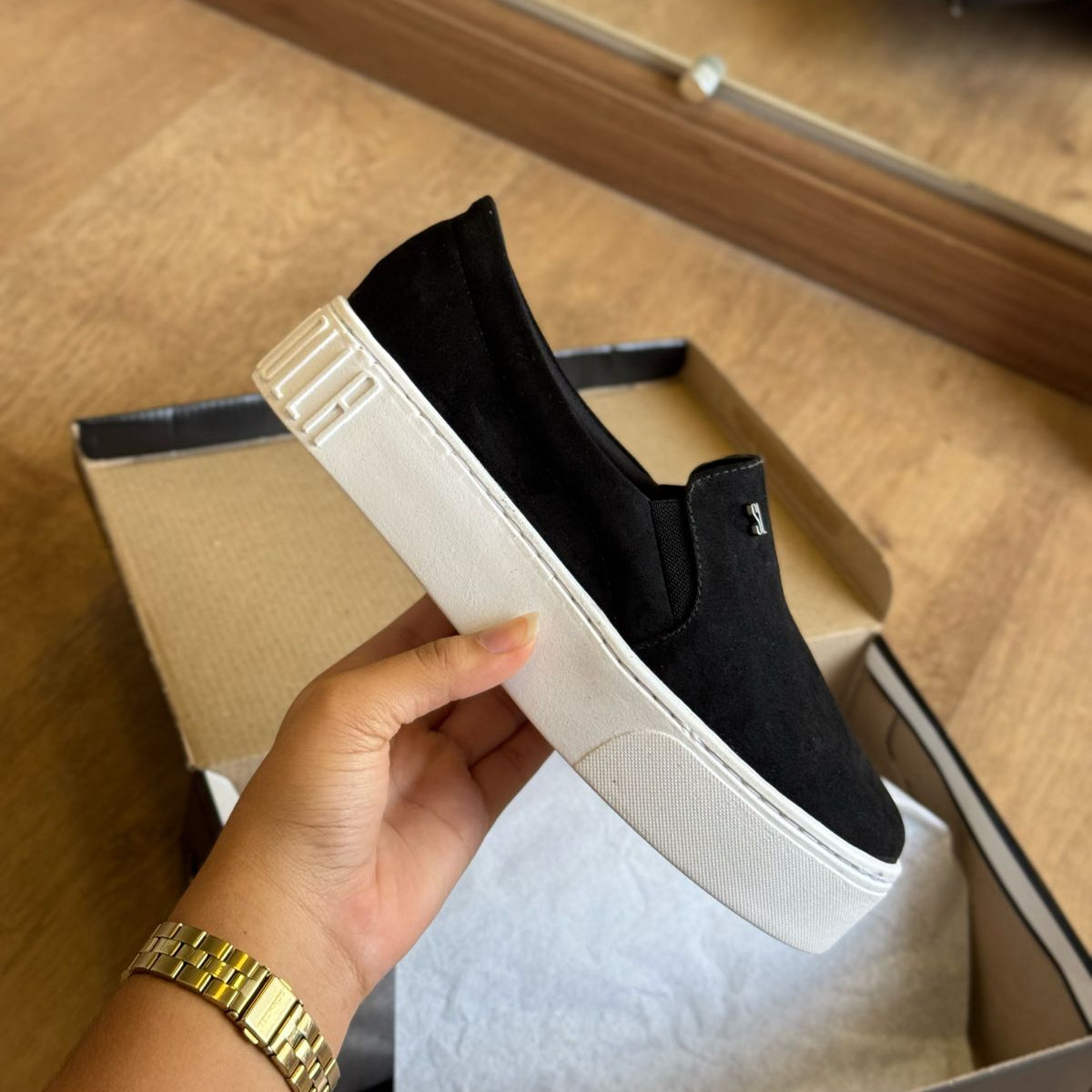 Tênis Santa Lolla Slip On Flatform 038F.11E4