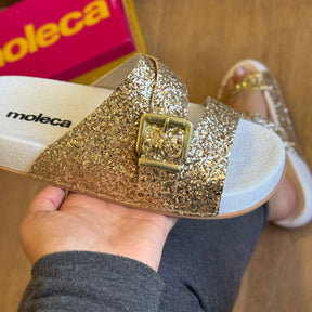 Sandália Moleca Brilho Eterno 5538.104