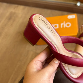 Salto Beira Rio Casual de Dedo 8246.1212