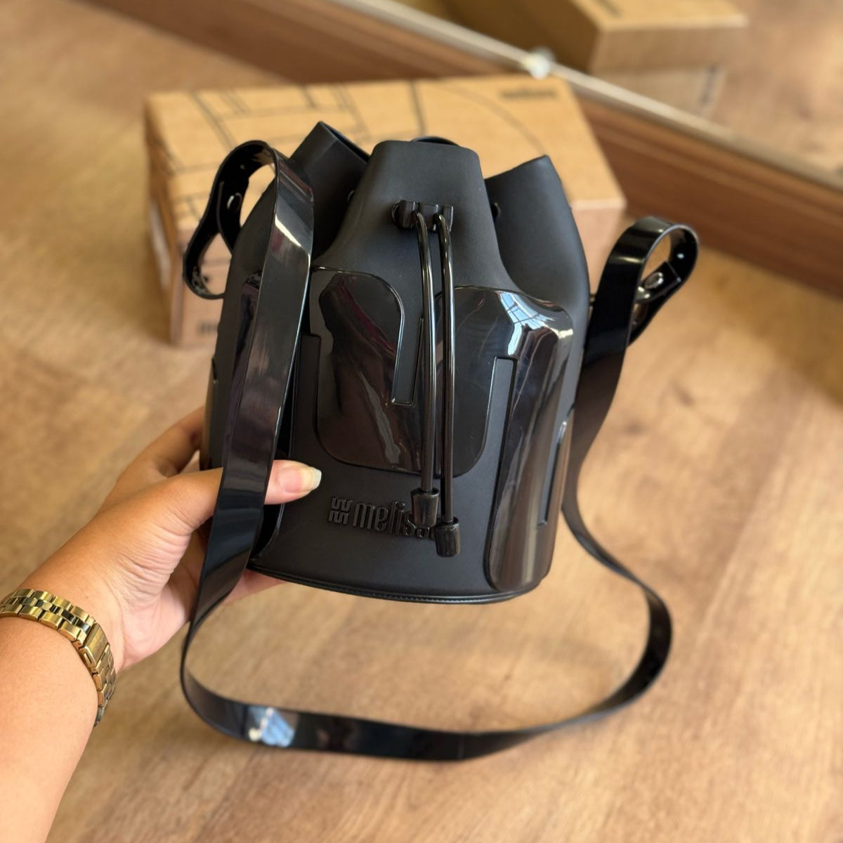 Bolsa Melissa Station Bucket Bag 34465