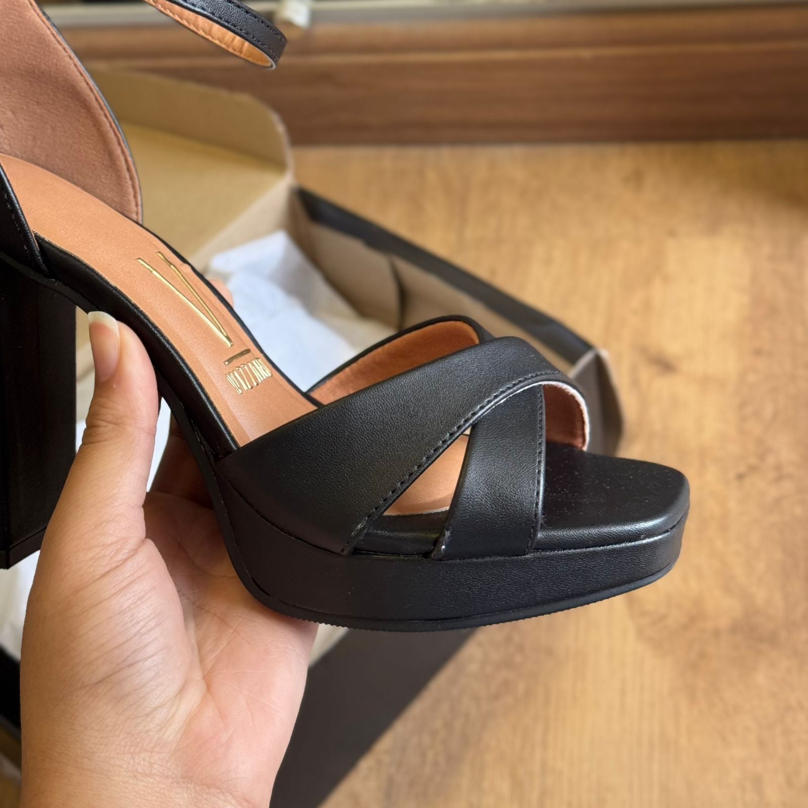 Sandália Salto Alto Vizzano Elegance 6551.103