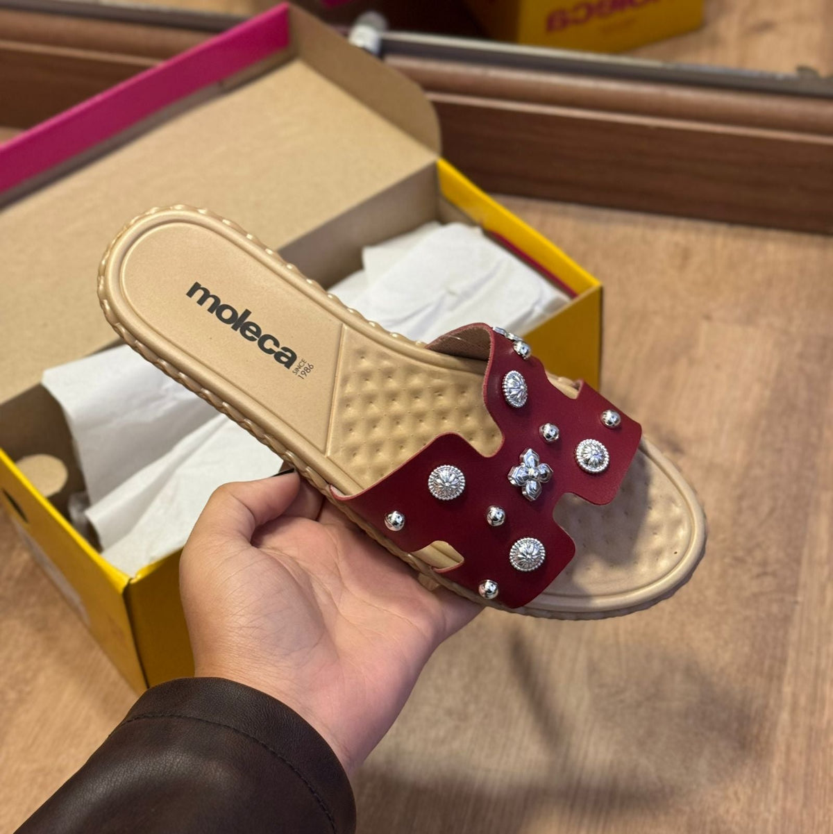 Rasteira Moleca Slide Pedrarias 5452.254