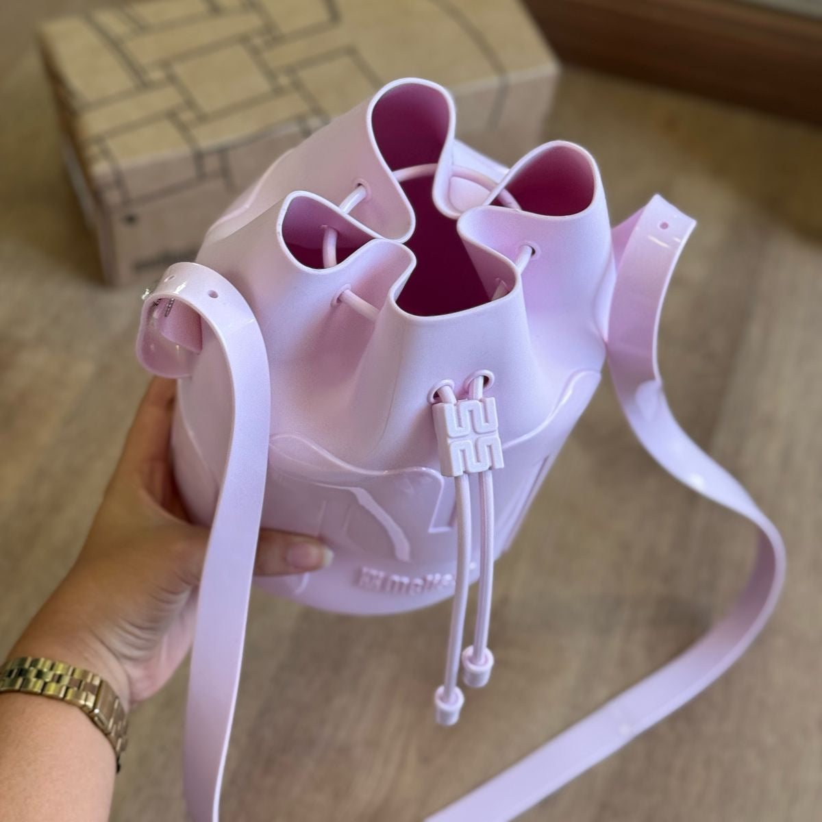 Bolsa Melissa Station Bucket Bag 34465