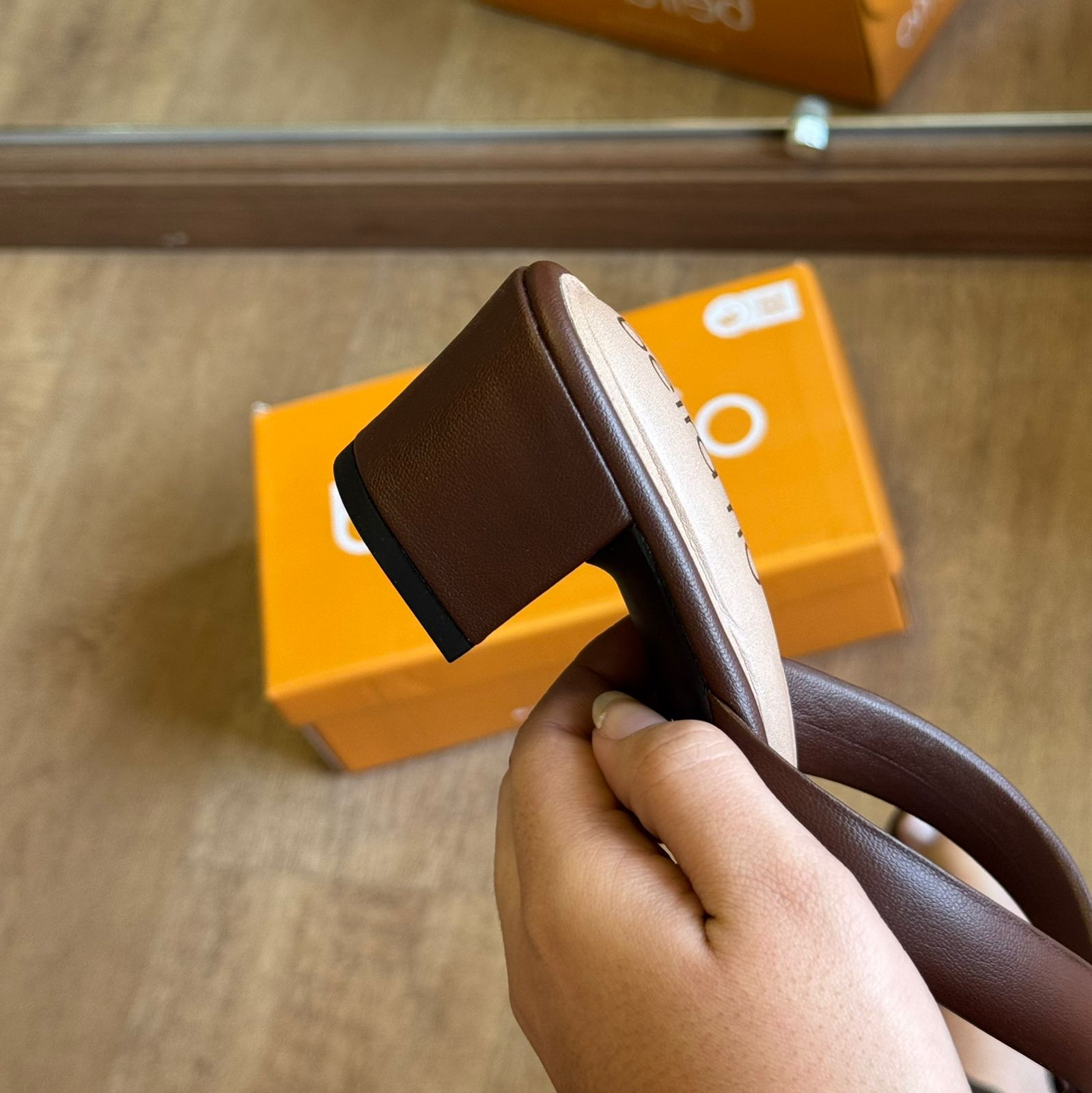 Salto Beira Rio Casual de Dedo 8246.1212