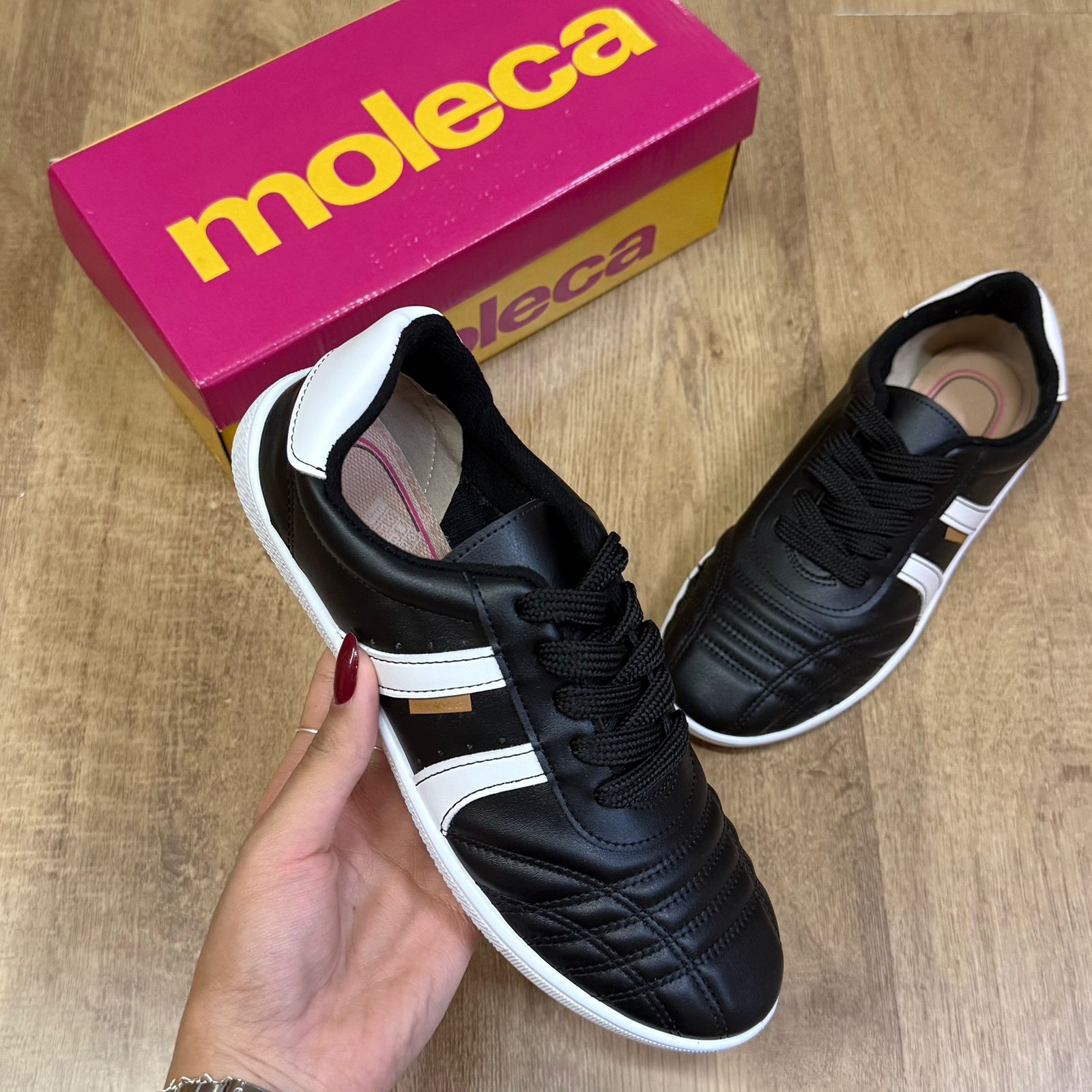 Tênis Moleca Baixo Litras Laterais 5605.475