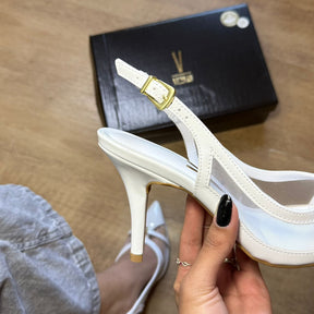 Scarpin Vizzano Salto Fino Tela 1184.1802