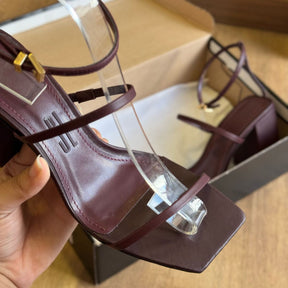 Sandália Santa Lolla Couro Confort Salto Bloco 046A.2BCD.033B