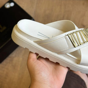 Sandália Vizzano Papete em X Detalhe da Marca 6510.122