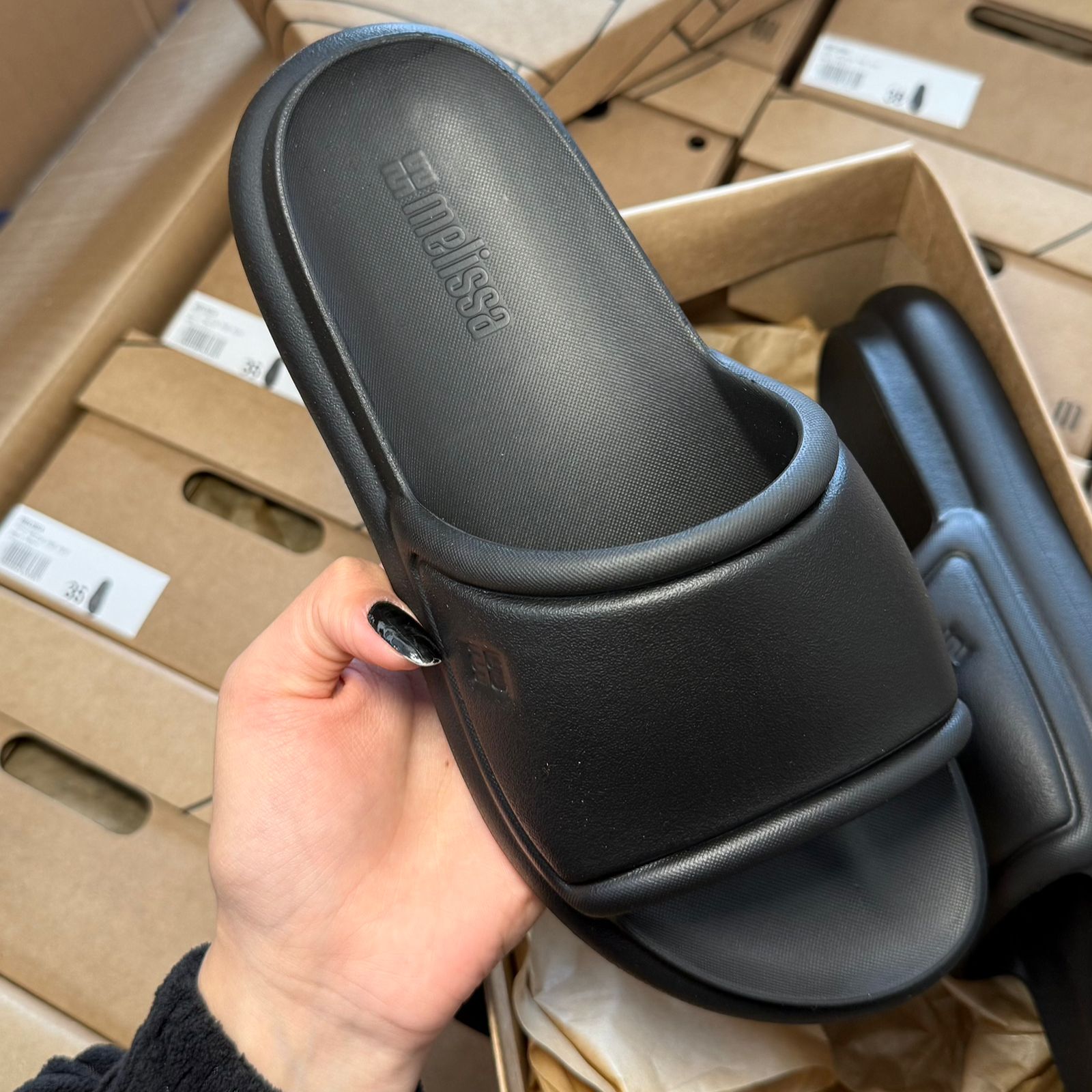 Sandália Melissa Free Puff Slide 37722