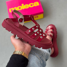 Sandália Moleca Tiras Finas 5504.115