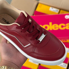 Tênis Moleca Casual Risco Metálico 5782.316