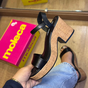 Sandália Moleca Salto Grosso 5549.102